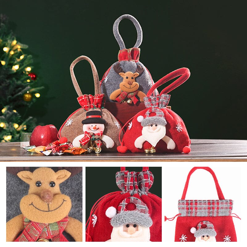 Christmas Gift Snowman Doll Bag 7pcs