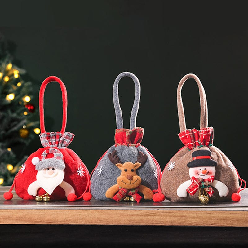 Christmas Gift Snowman Doll Bag 7pcs