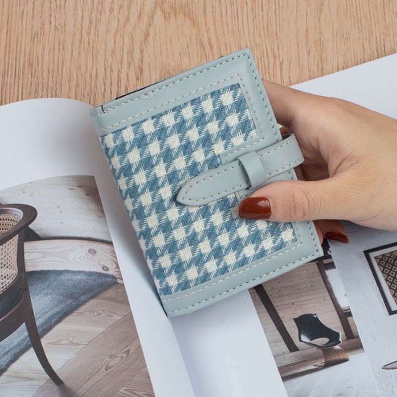 Thousand Bird Check Wallet