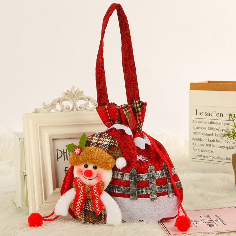 Christmas Gift Snowman Doll Bag 7pcs