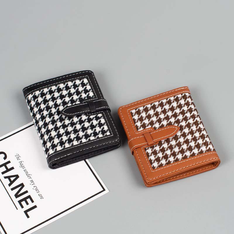 Thousand Bird Check Wallet