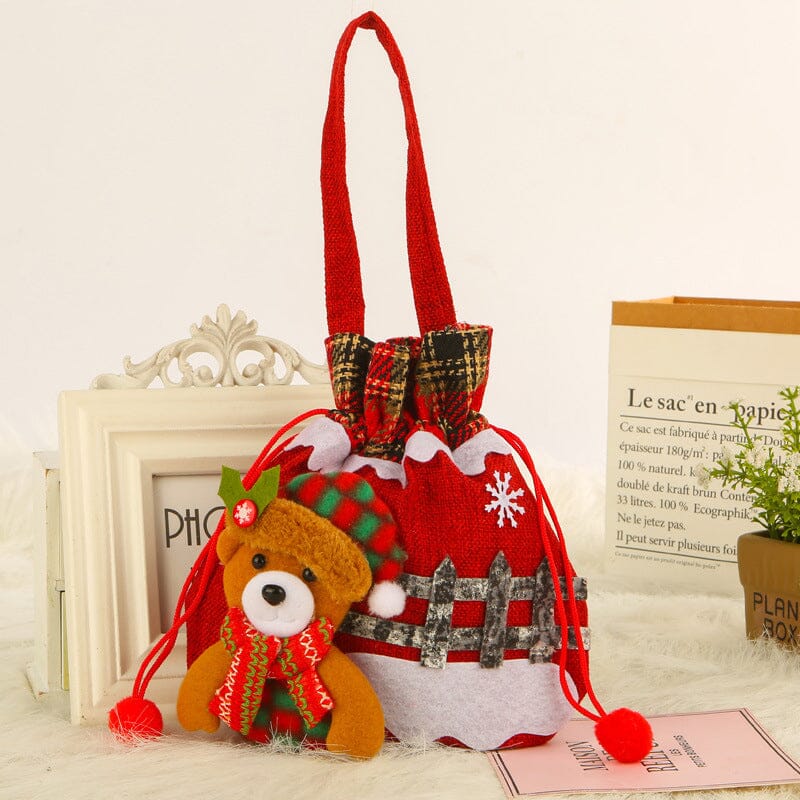 Christmas Gift Snowman Doll Bag 7pcs