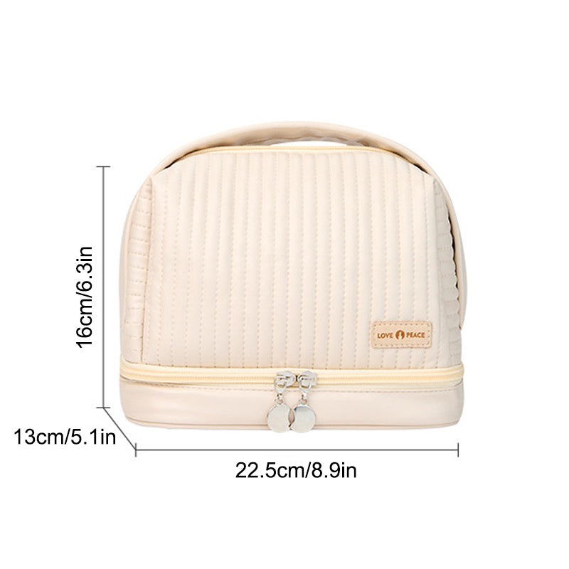 Cream Cake Cosmetic Bag