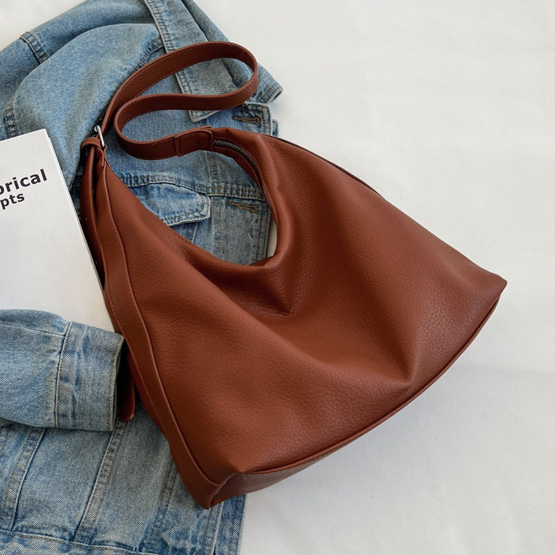 Soft Vegan Leather Tote Bag for Women