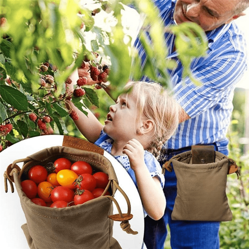 Foldable Canvas Belt Bag