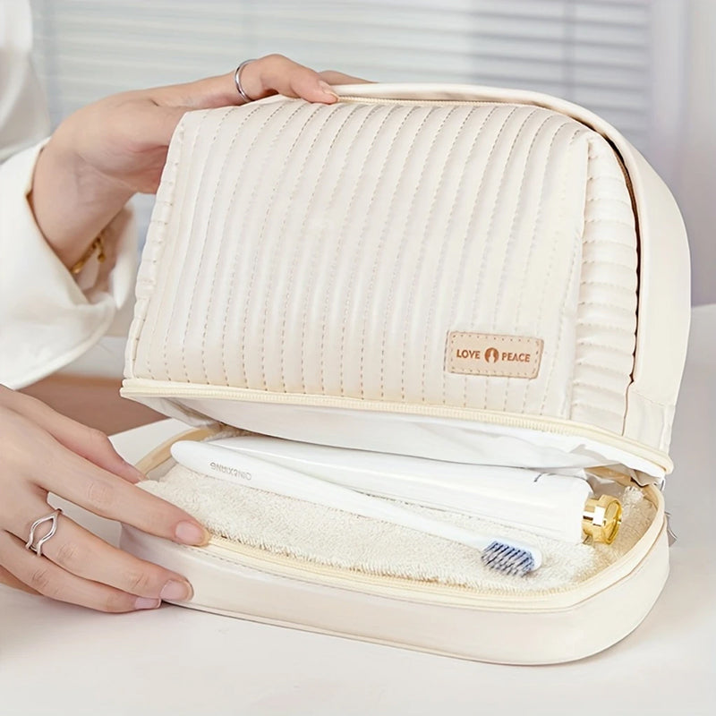 Cream Cake Cosmetic Bag