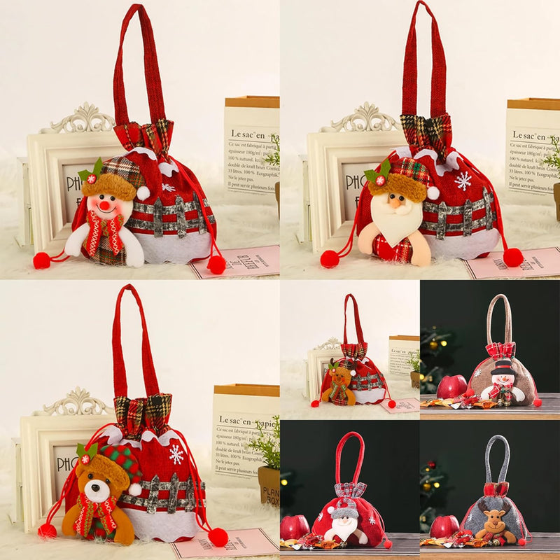 Christmas Gift Snowman Doll Bag 7pcs