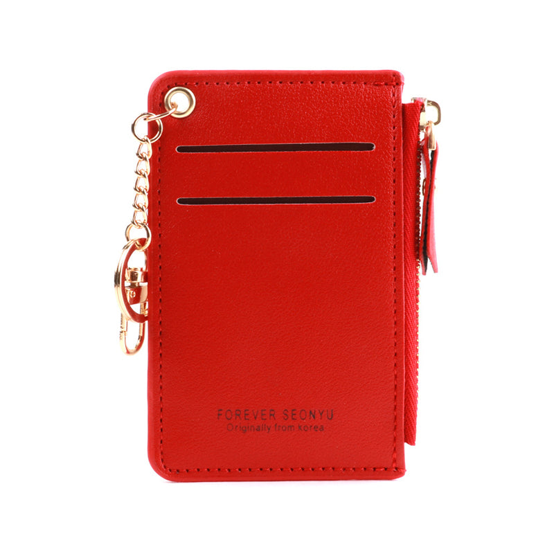 Slim Leather Card Case Holder Wallet