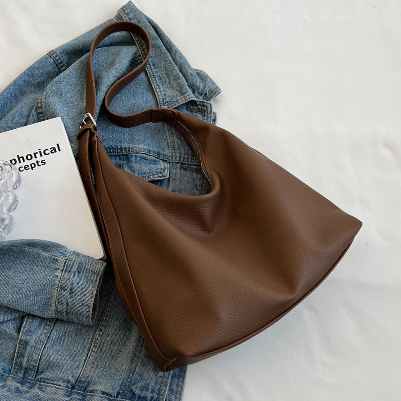 Soft Vegan Leather Tote Bag for Women