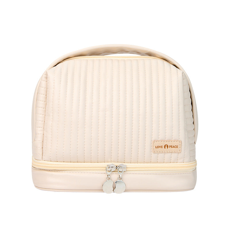 Cream Cake Cosmetic Bag