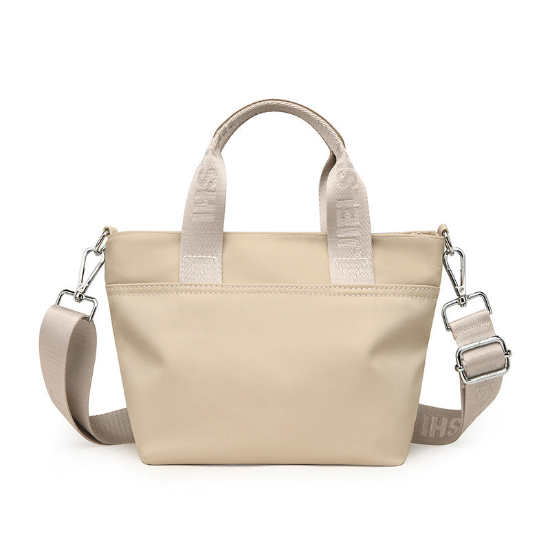 Zoned Nylon Crossbody Bag