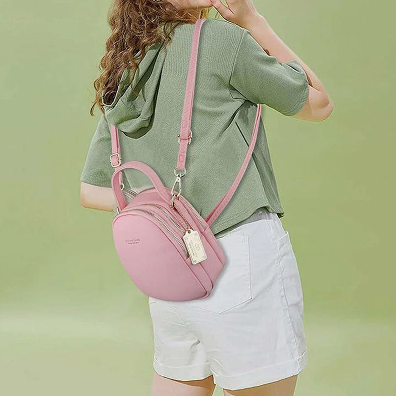 Multi-Compartment Lightweight Crossbody Bag Phone Bag