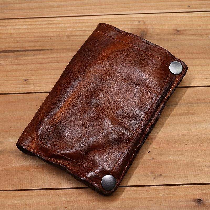 Men's Business Retro Multi-slot Card Holder Wallet