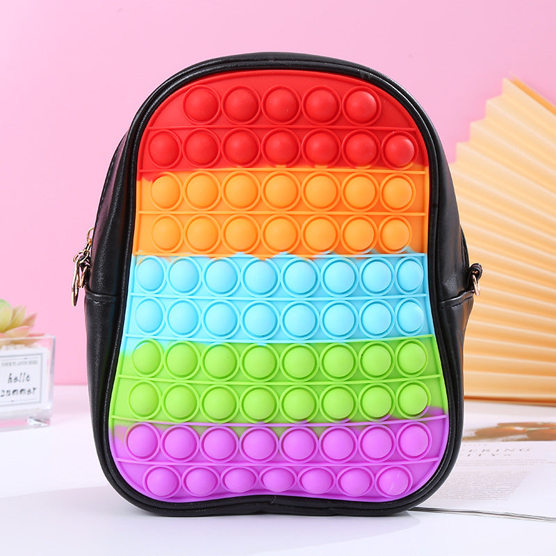 Creative PU Leather Backpack for Children