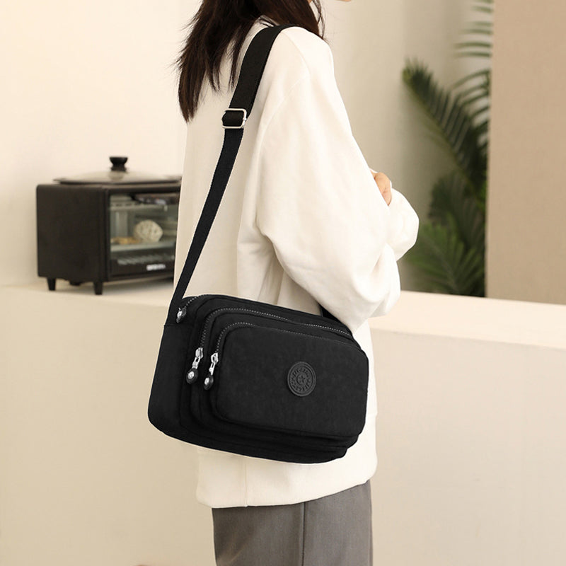 Lightweight Nylon Shoulder Bag