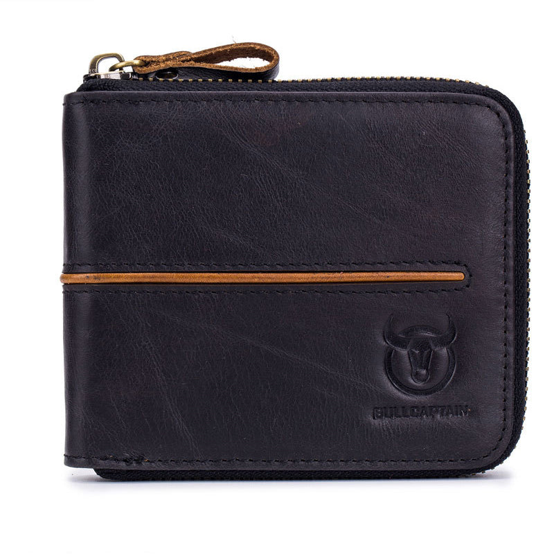 Men RFID Blocking Multi-slot Wallet