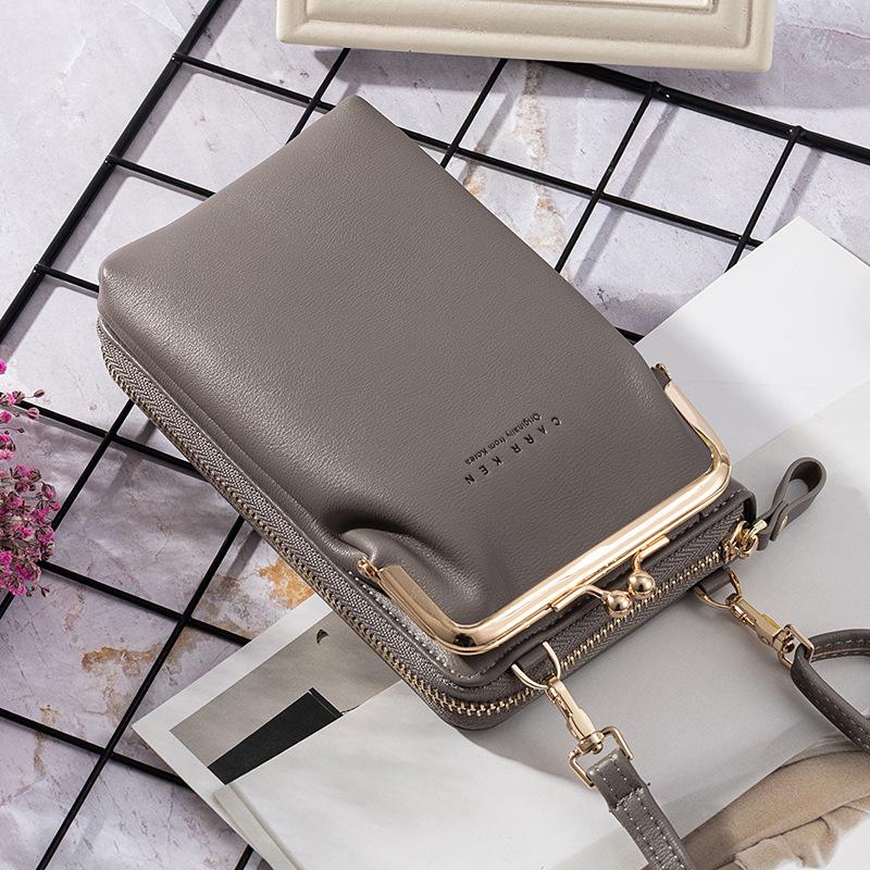 MINI Fashion Women Phone Bag Solid Crossbody Bag