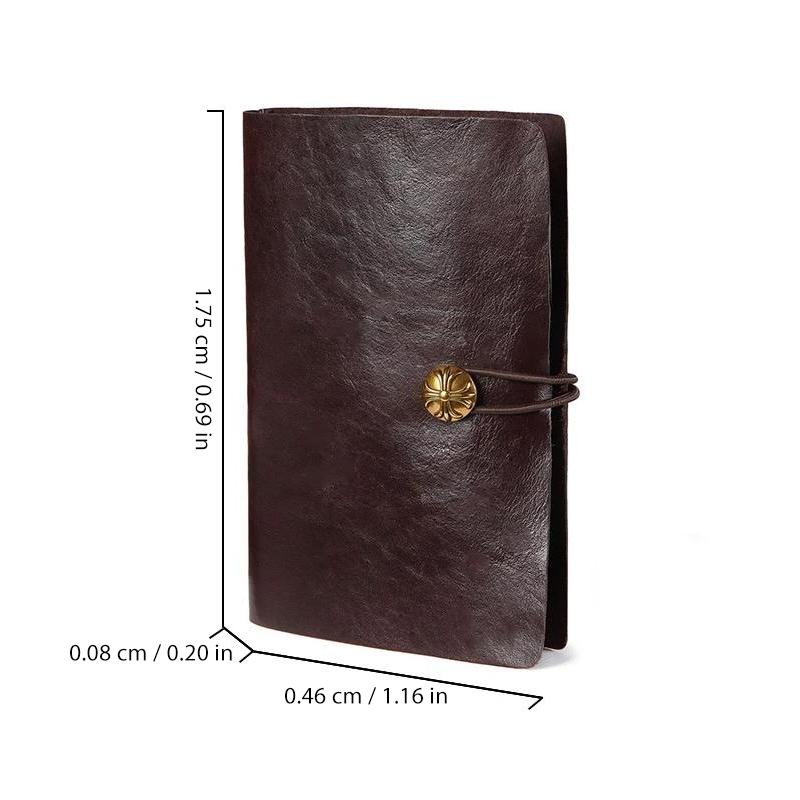 Men's Leather Large Capacity Clutch Wallet, Vintage Card Holder