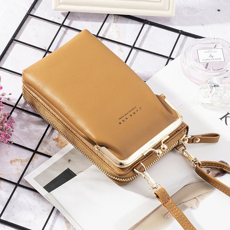 MINI Fashion Women Phone Bag Solid Crossbody Bag