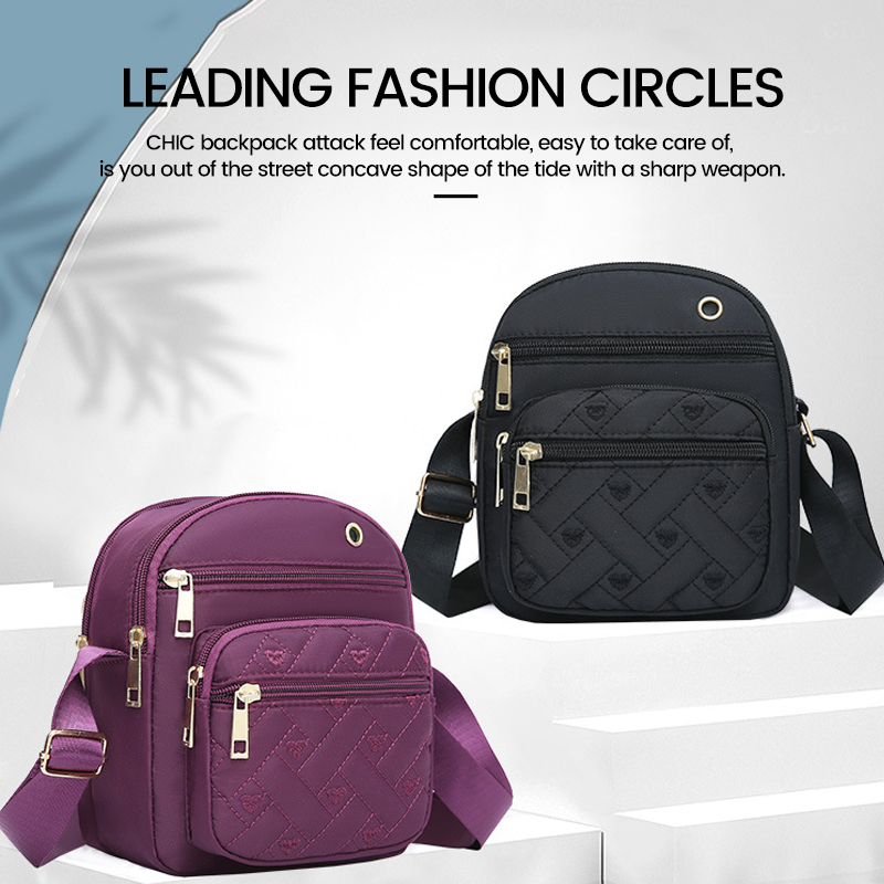 Fashion Women Oxford Crossbody Bag