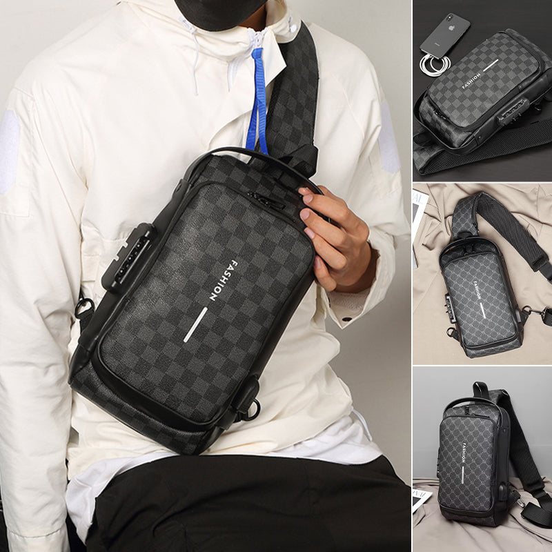 Trendy Men's Chest Bag