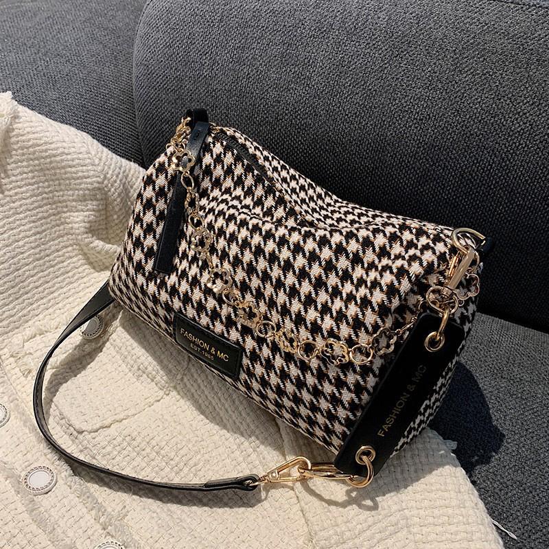 Plaid Shoulder Bag