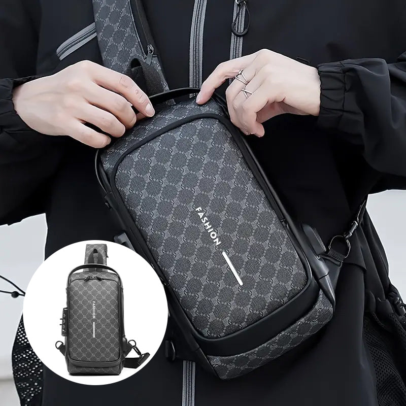 Trendy Men's Chest Bag