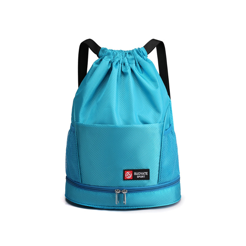 Oxford Cloth High Capacity Drawstring Backpack