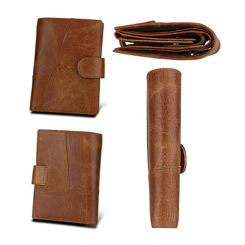 Genuine Leather RFID Men's Wallet