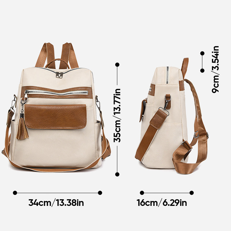 Casual Leather Bckpack