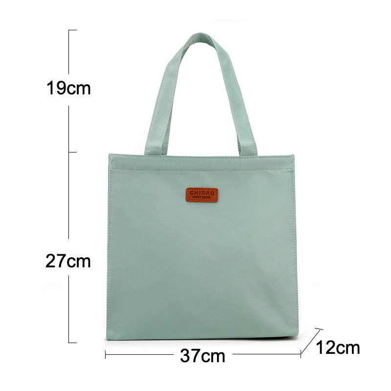 Candy Color Canvas Shoulder Bag