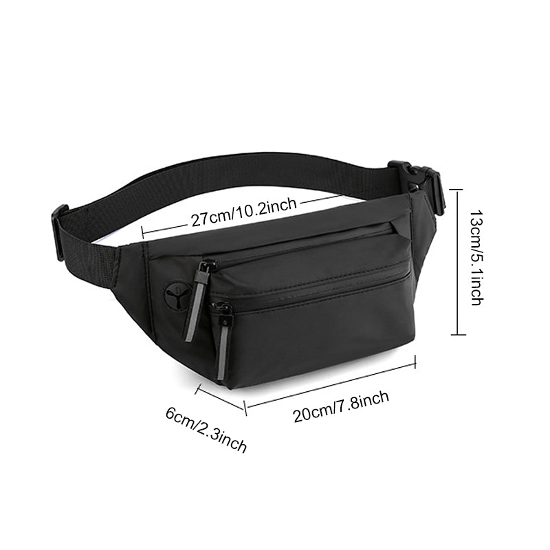 Fashionable Waterproof Men's Waist Bag