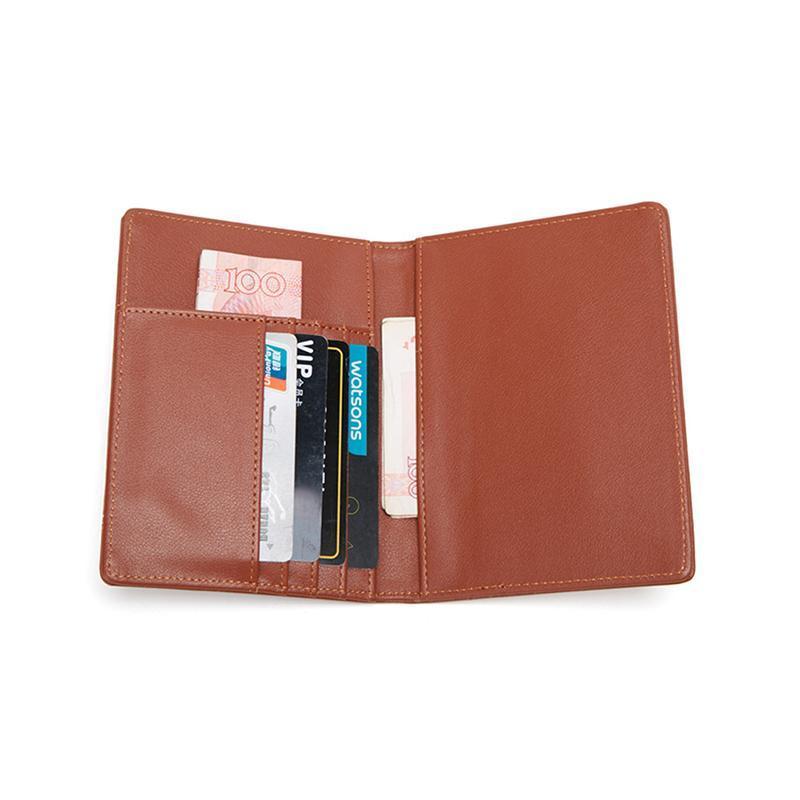 RFID Passport Holder Travel Wallet, Multifunctional Passport Note-Case