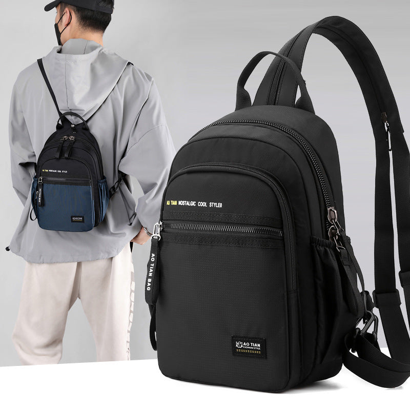 Multifunctional Shoulder Bag for Men