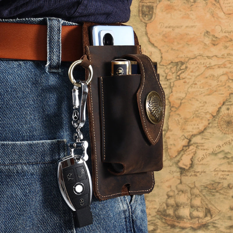 Multifunctional Leather Waist Bag