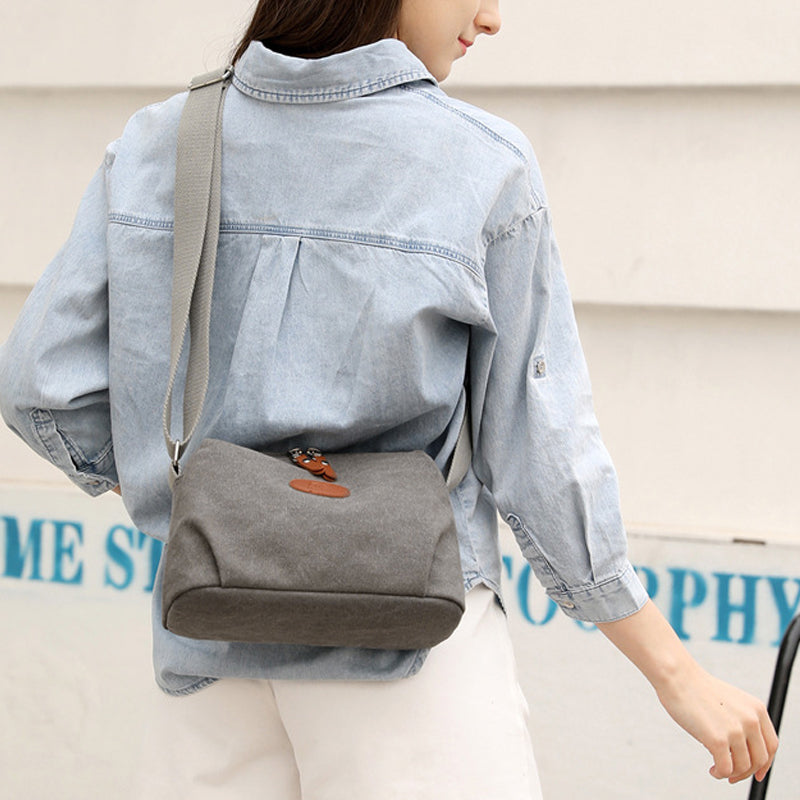 Canvas Crossbody Bag