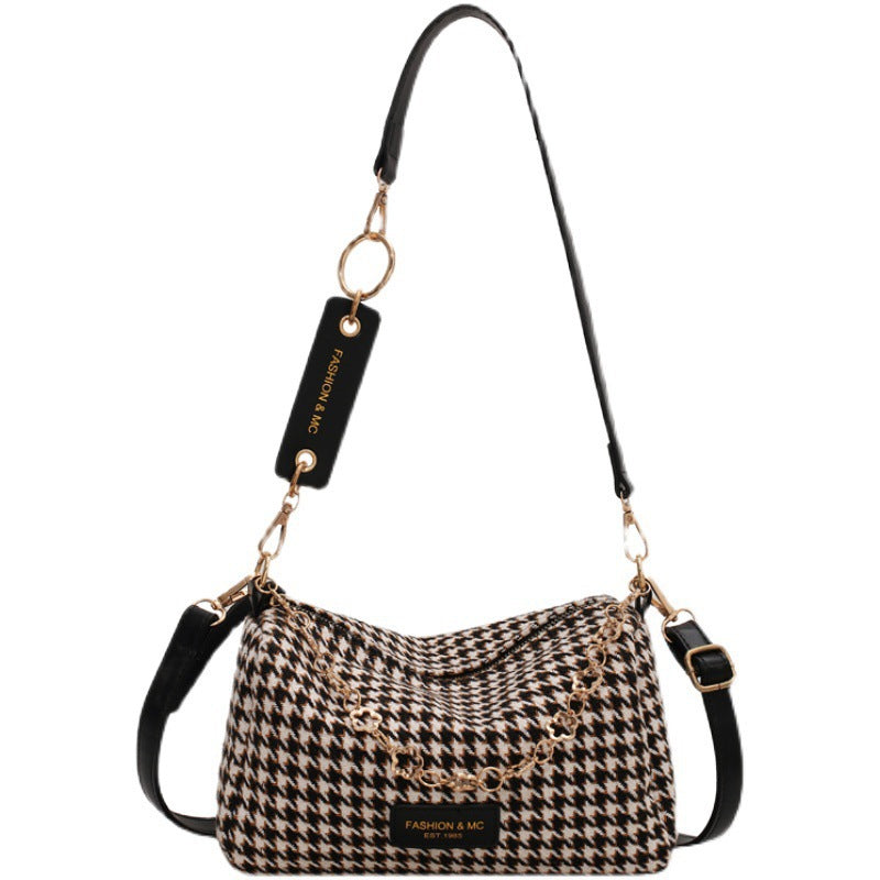 Plaid Shoulder Bag