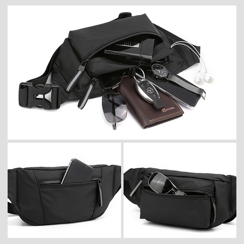 Fashionable Waterproof Men's Waist Bag