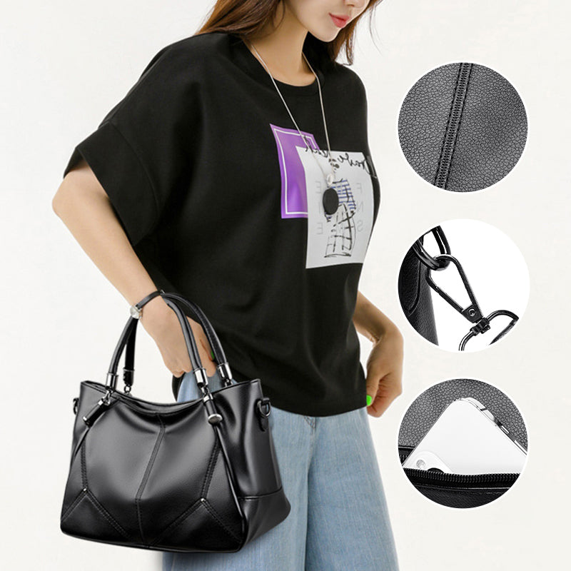 Adjustable Wide Strap Crossbody Bag