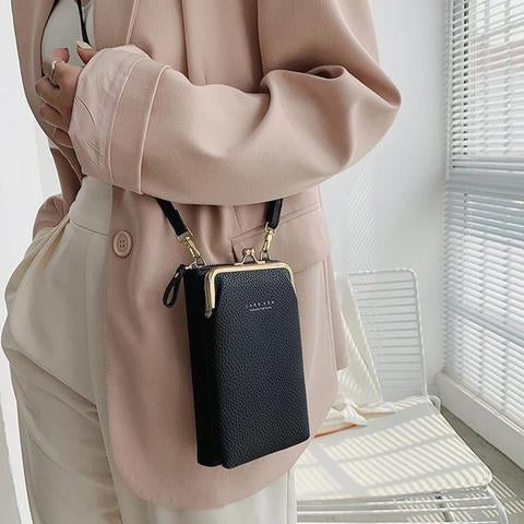 MINI Fashion Women Phone Bag Solid Crossbody Bag