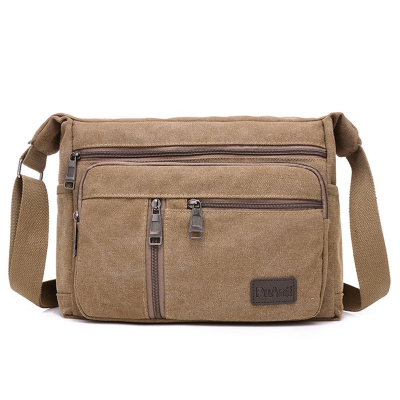 Men's Cross-body Canvas Bag