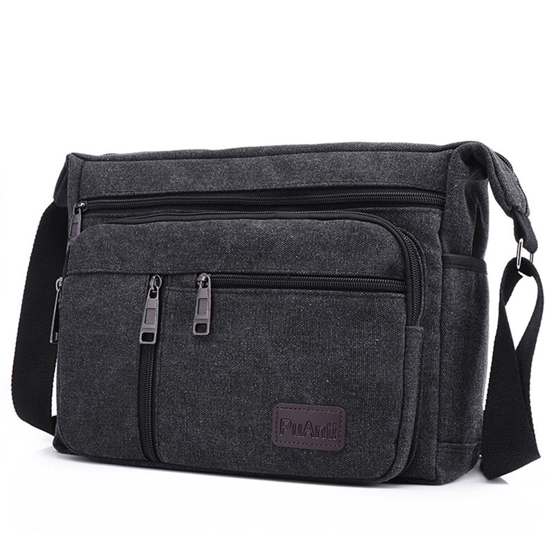 Men's Cross-body Canvas Bag