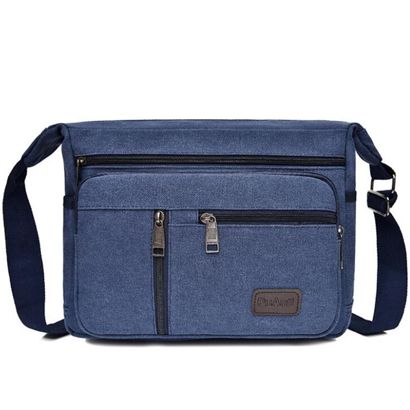 Men's Cross-body Canvas Bag