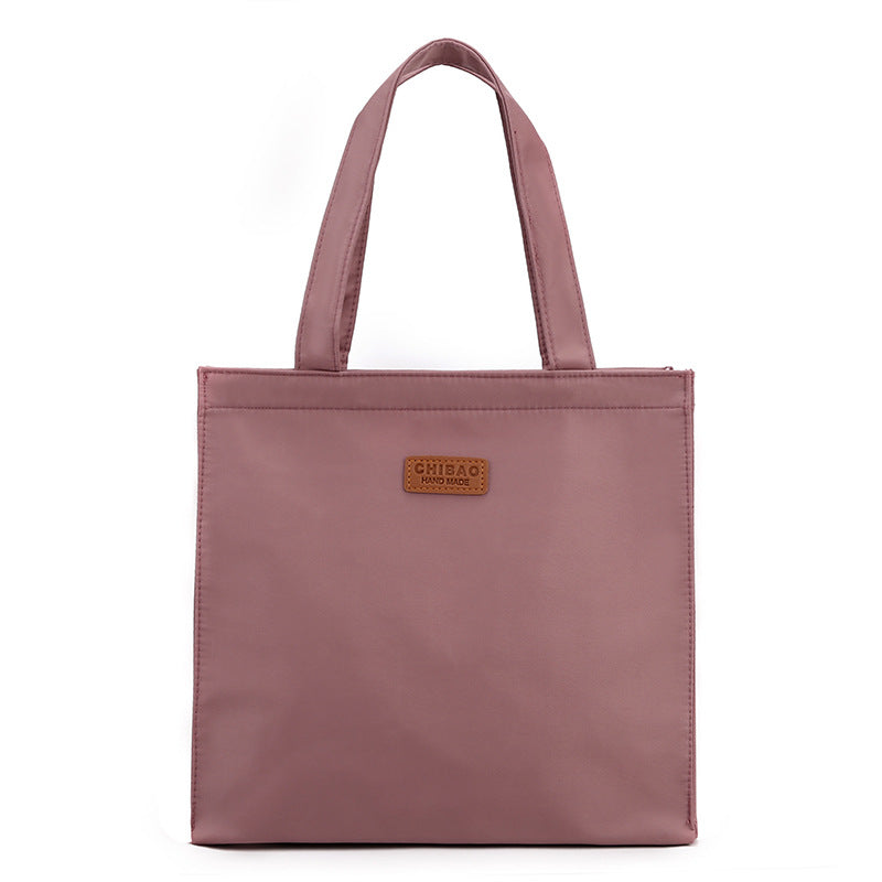 Candy Color Canvas Shoulder Bag