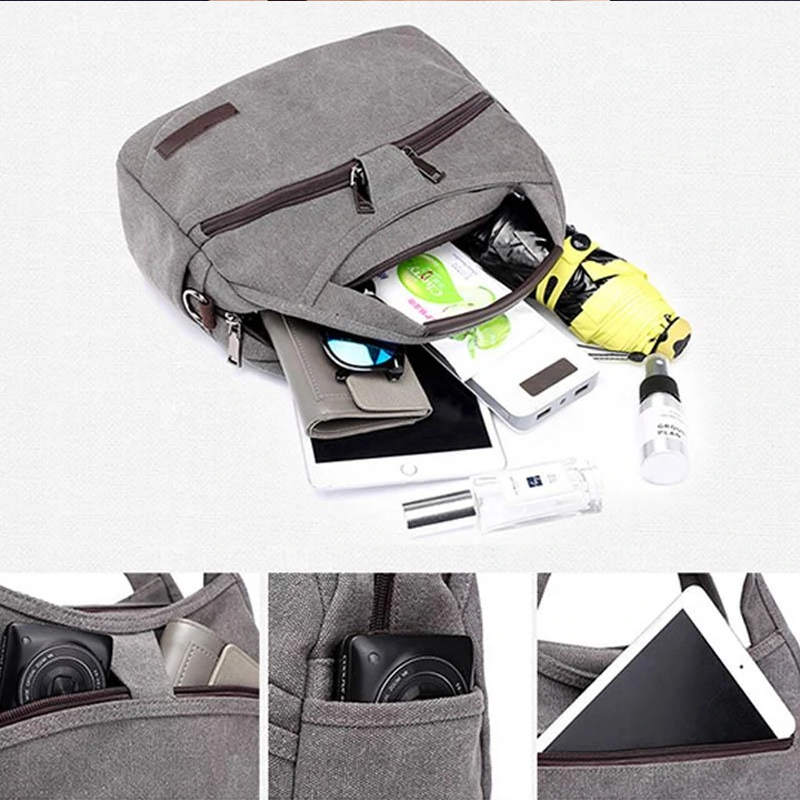 Wear-Resistant Multi-Purpose Crossbody Bag