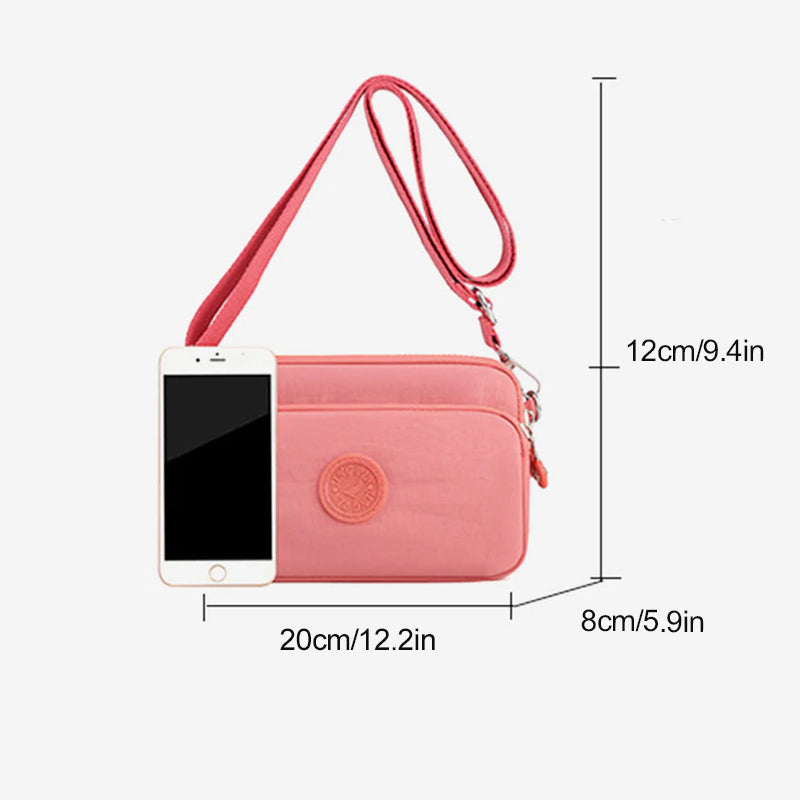 Women's Functional Multi Pocket Crossbody Bag