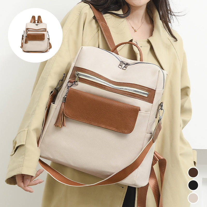 Casual Leather Bckpack