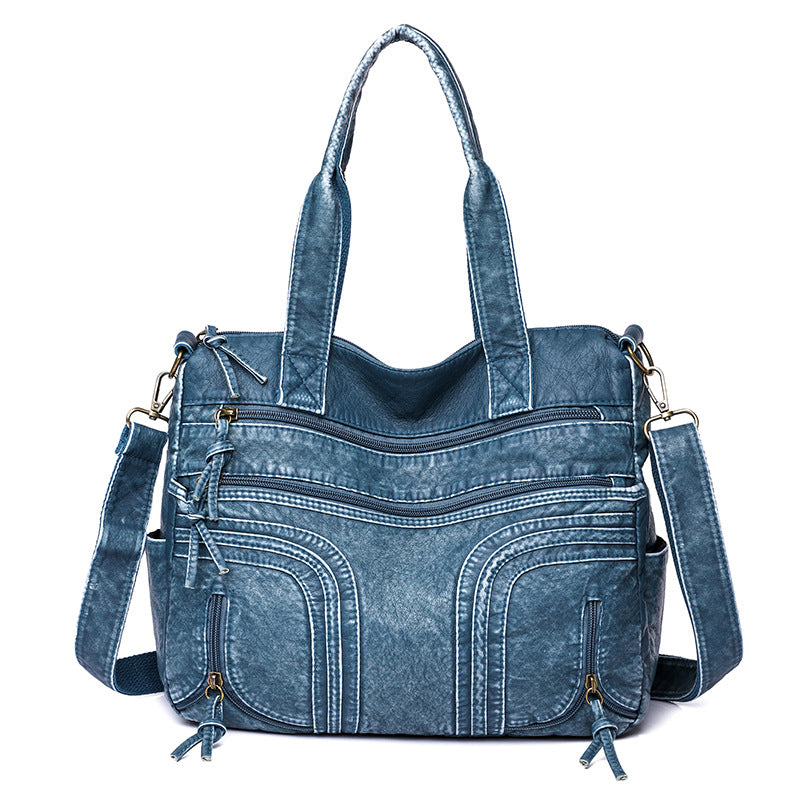 Denim Color Tote Handbags